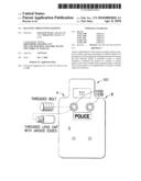 BALLISTIC SHIELD WITH LIGHTING diagram and image