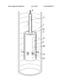 Cleaning device comprising a cleaning head and method for cleaning hose-type tube filters diagram and image