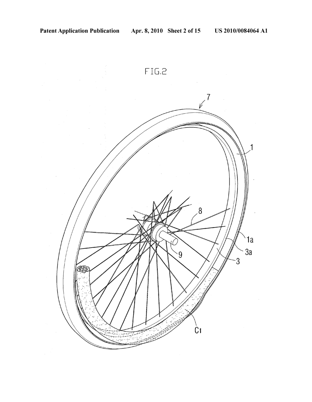 PUNCTURE FREE TIRE TUBE, PUNCTURE FREE TIRE, AND METHOD FOR FITTING TIRE TUBE TO TIRE - diagram, schematic, and image 03