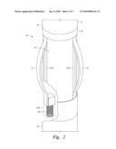 INSTRUMENT CENTRALIZER CONFIGURABLE FOR USE WITH CEMENT EVALUATION WELL LOGGING INSTRUMENTS diagram and image