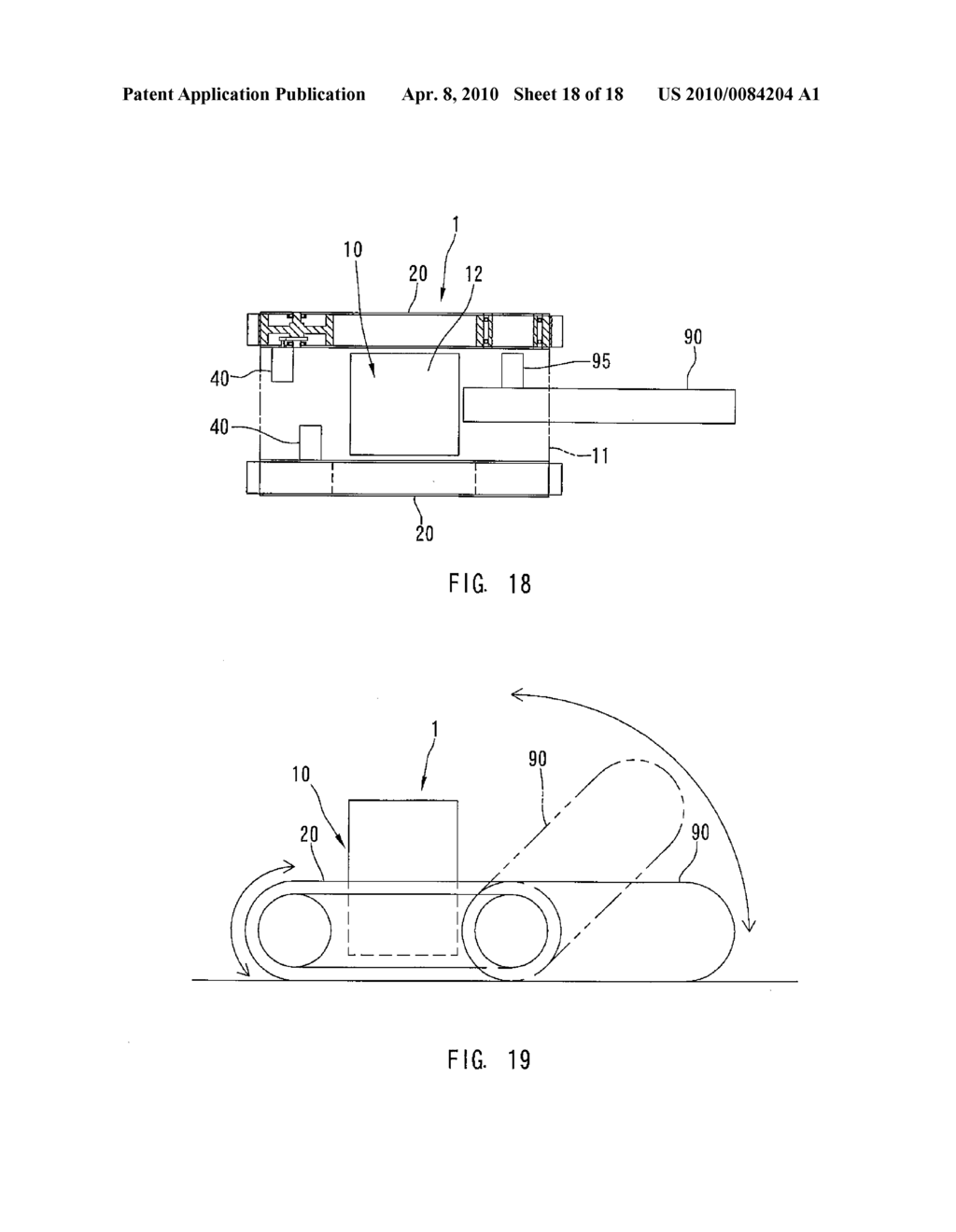 CRAWLER DEVICE AND AUTOMATIC ATTITUDE CONTROL OF THE SAME - diagram, schematic, and image 19