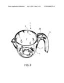 Receptacle Device With Means For Connecting A Fixture, Particularly A Handle diagram and image