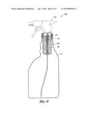 Spray Bottle with Refill Cartridge diagram and image