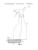 Spray Bottle with Refill Cartridge diagram and image