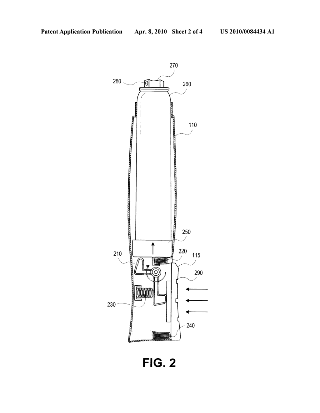 AEROSOL REACH EXTENDING HANDLE - diagram, schematic, and image 03