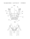 Lightweight Sitting Stretcher diagram and image