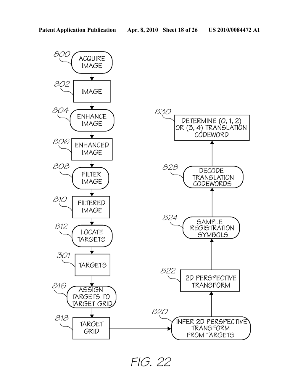 METHOD OF DISTINGUISHING FIRST CODING PATTERN FROM SECOND CODING PATTERN - diagram, schematic, and image 19