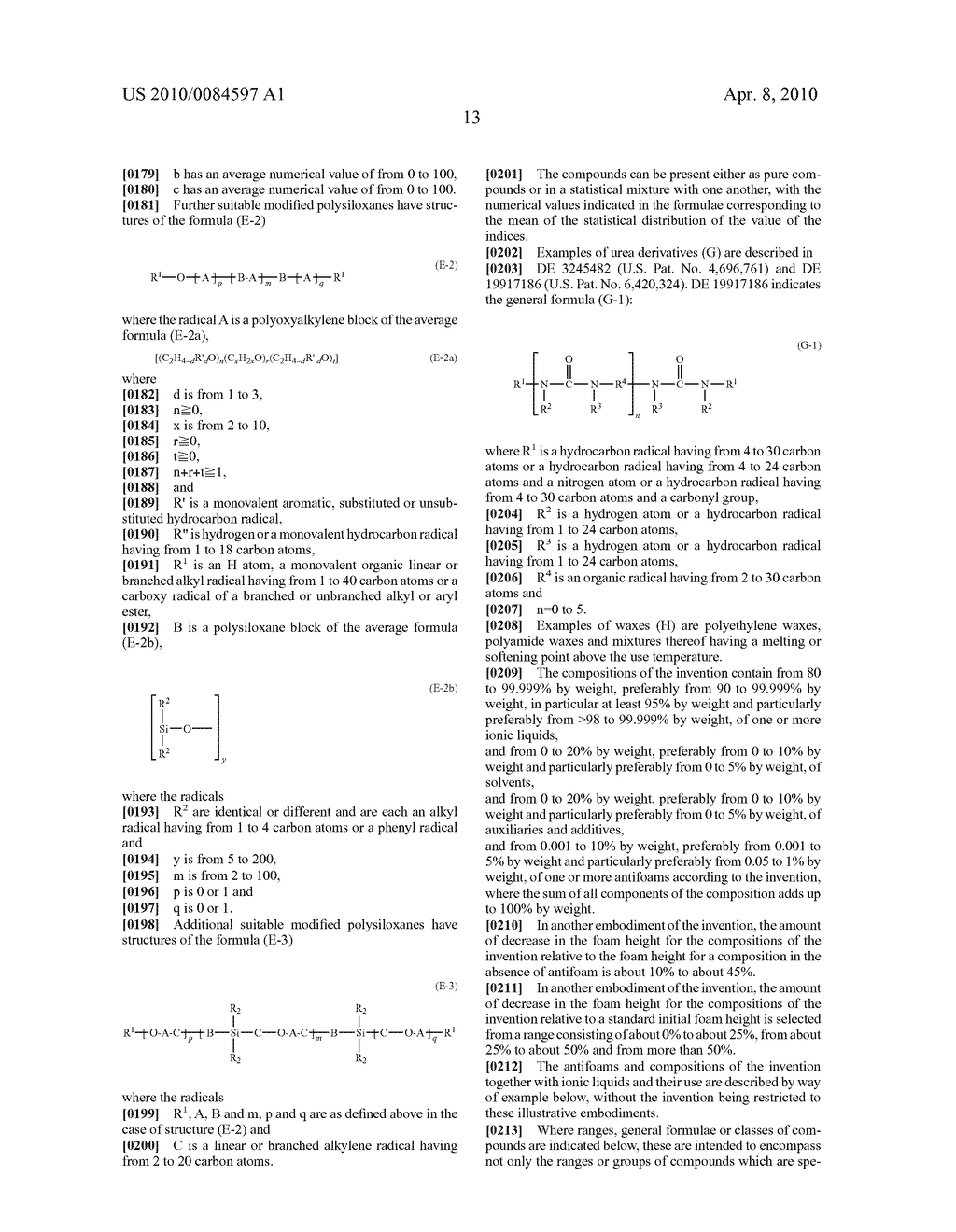 DEFOAMING OF IONIC LIQUIDS - diagram, schematic, and image 14