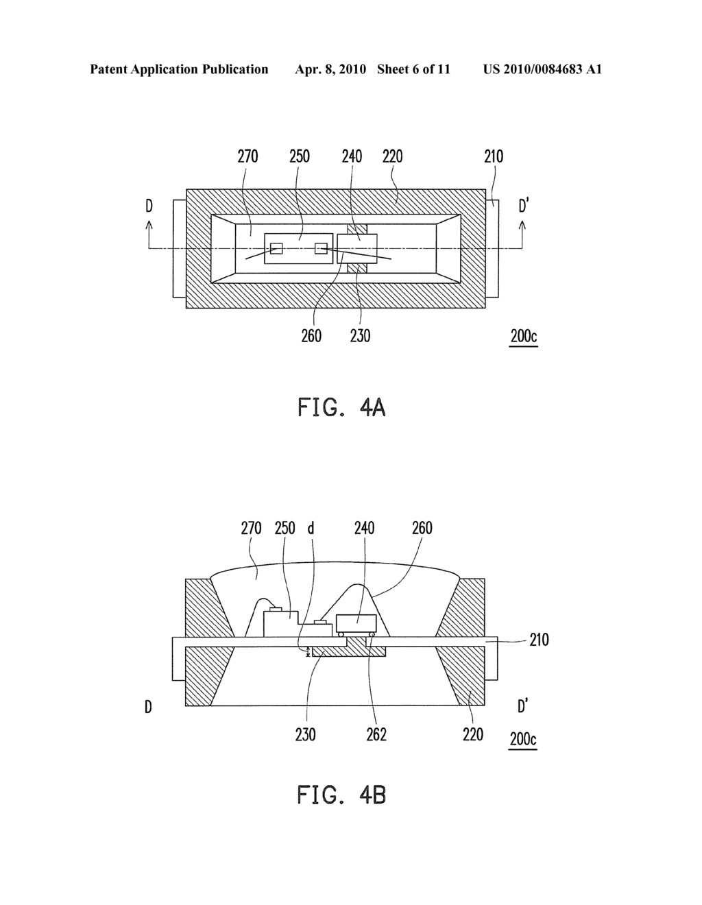 LIGHT EMITTING DIODE PACKAGE AND FABRICATING METHOD THEREOF - diagram, schematic, and image 07