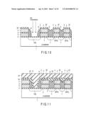 SEMICONDUCTOR MEMORY DEVICE INCLUDING A STACKED GATE HAVING A CHARGE STORAGE LAYER AND A CONTROL GATE, AND METHOD OF MANUFACTURING THE SAME diagram and image