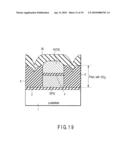 SEMICONDUCTOR MEMORY DEVICE INCLUDING A STACKED GATE HAVING A CHARGE STORAGE LAYER AND A CONTROL GATE, AND METHOD OF MANUFACTURING THE SAME diagram and image