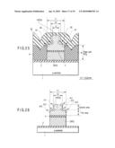 SEMICONDUCTOR MEMORY DEVICE INCLUDING A STACKED GATE HAVING A CHARGE STORAGE LAYER AND A CONTROL GATE, AND METHOD OF MANUFACTURING THE SAME diagram and image