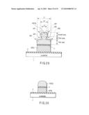 SEMICONDUCTOR MEMORY DEVICE INCLUDING A STACKED GATE HAVING A CHARGE STORAGE LAYER AND A CONTROL GATE, AND METHOD OF MANUFACTURING THE SAME diagram and image