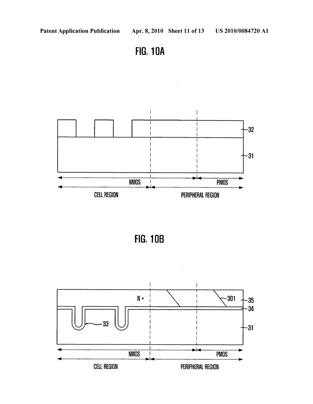 Gate in semiconductor device and method of fabricating the same - diagram, schematic, and image 12