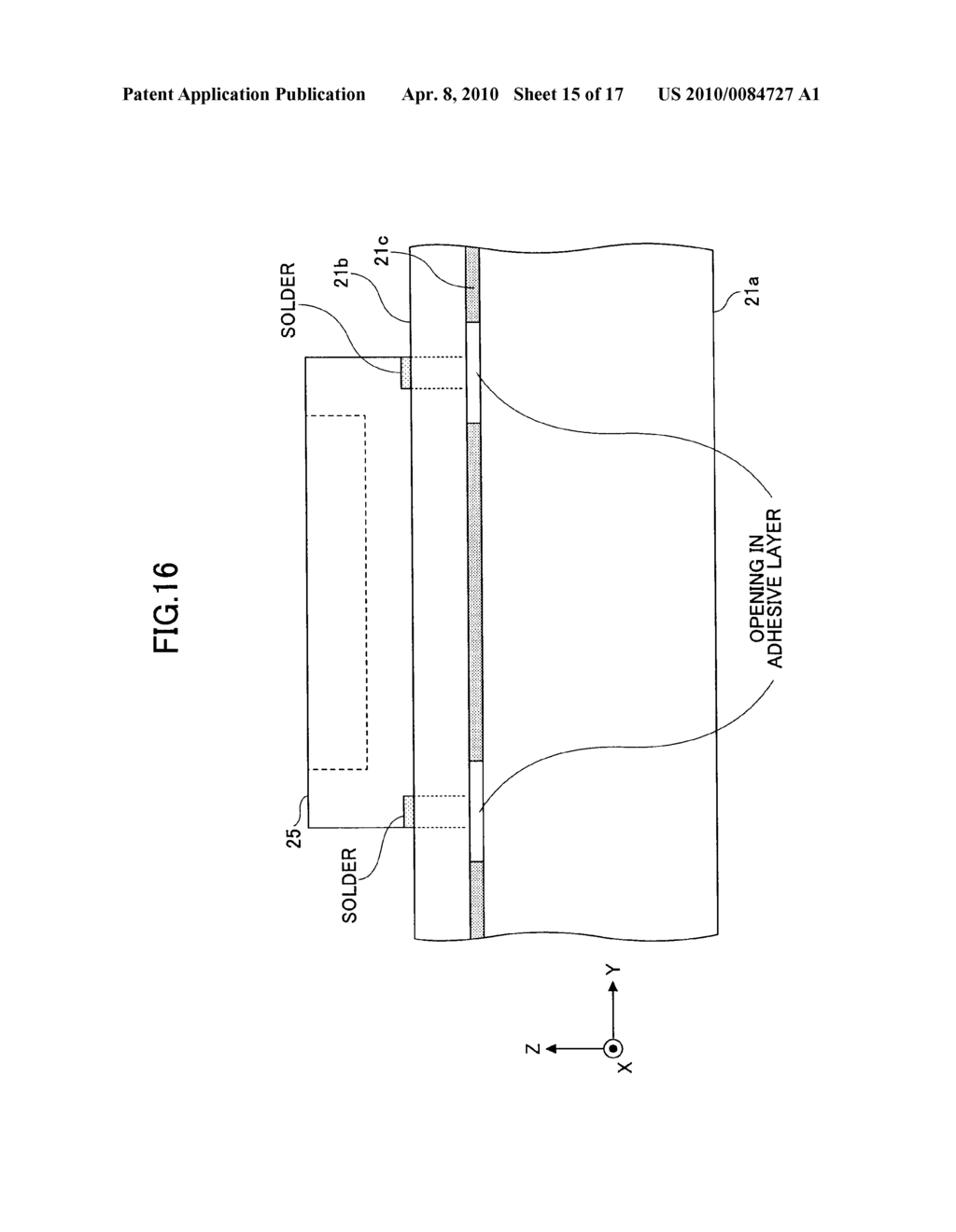 PRINTED WIRING BOARD, A METHOD OF MANUFACTURING PRINTED WIRING BOARD, A SENSOR MODULE, AND A SENSING DEVICE - diagram, schematic, and image 16