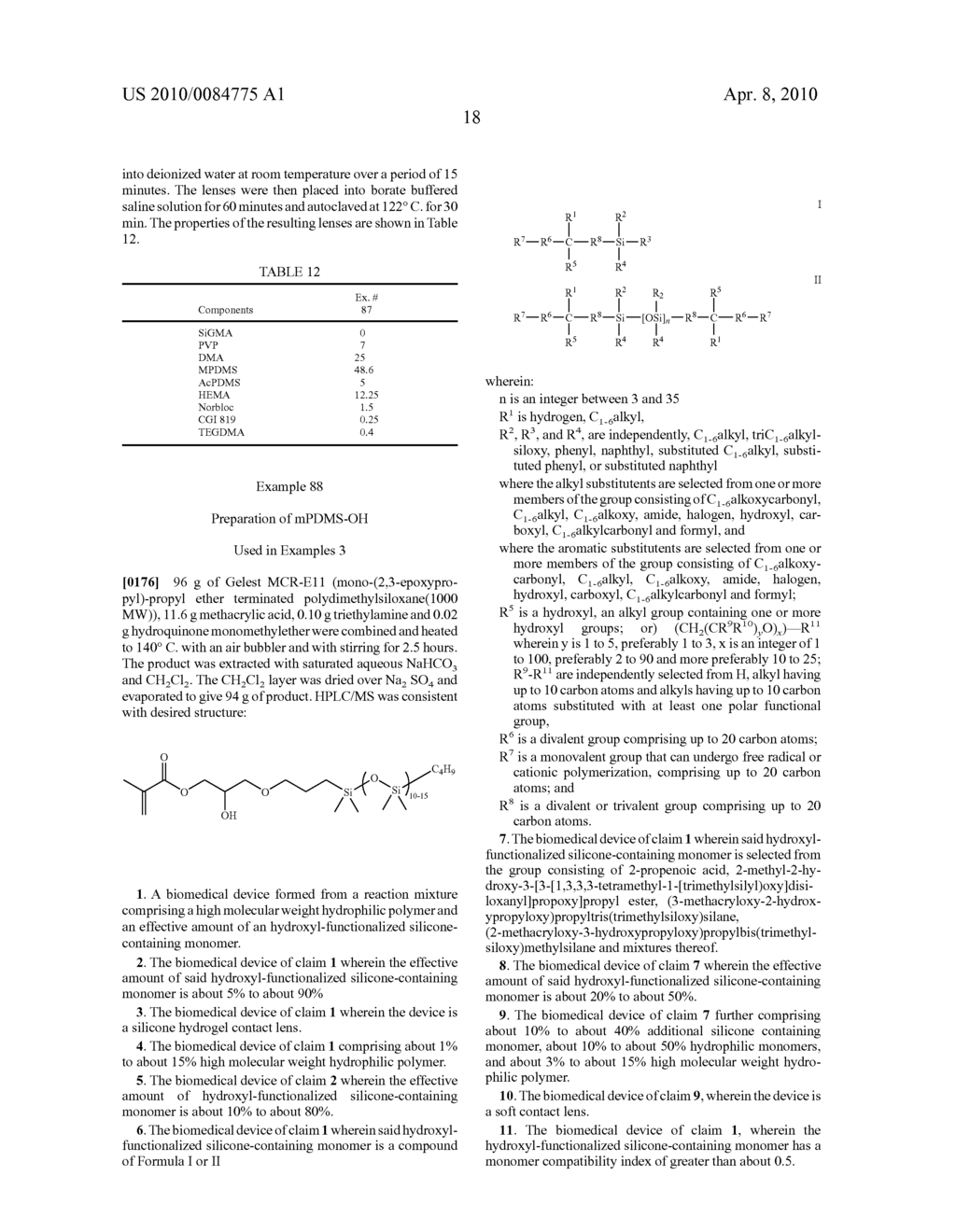 BIOMEDICAL DEVICES CONTAINING INTERNAL WETTING AGENTS - diagram, schematic, and image 19