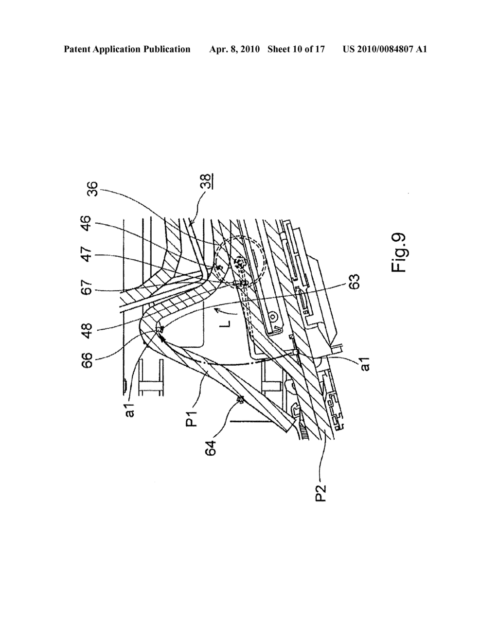 SHEET CONTAINING DEVICE AND IMAGE FORMING DEVICE AND METHOD OF OPERATING SHEET CONTAINING DEVICE - diagram, schematic, and image 11