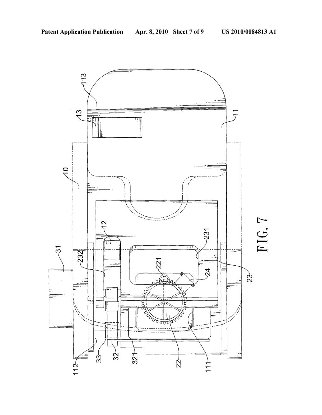 CARD OUTPUT DEVICE FOR SHUFFLING MACHINE - diagram, schematic, and image 08