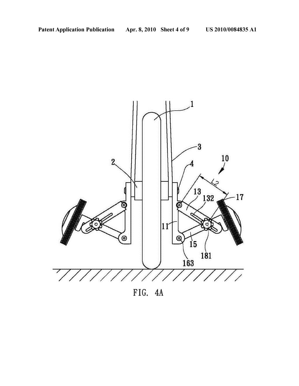 AUXILIARY WHEEL STRUCTURE FOR KID BICYCLE - diagram, schematic, and image 05