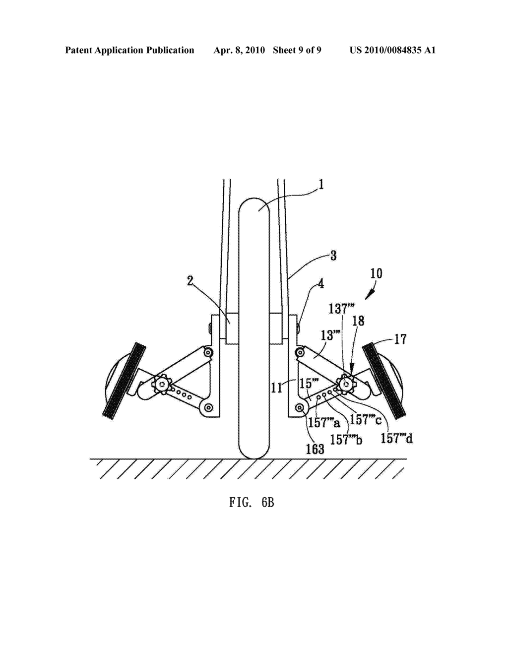 AUXILIARY WHEEL STRUCTURE FOR KID BICYCLE - diagram, schematic, and image 10