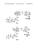 Temporary single arm adjustable goose neck hitch system diagram and image