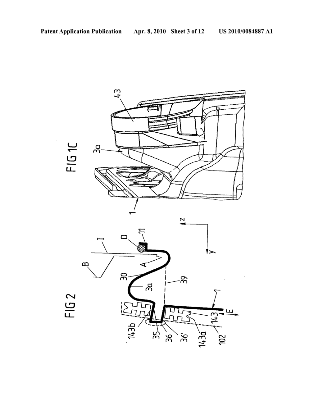 Unit support for a motor vehicle door - diagram, schematic, and image 04