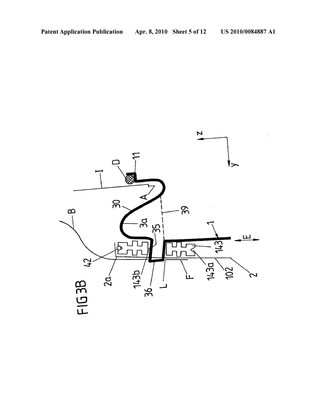 Unit support for a motor vehicle door - diagram, schematic, and image 06