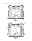 Plastic booster seat apparatus diagram and image