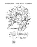 Plastic booster seat apparatus diagram and image