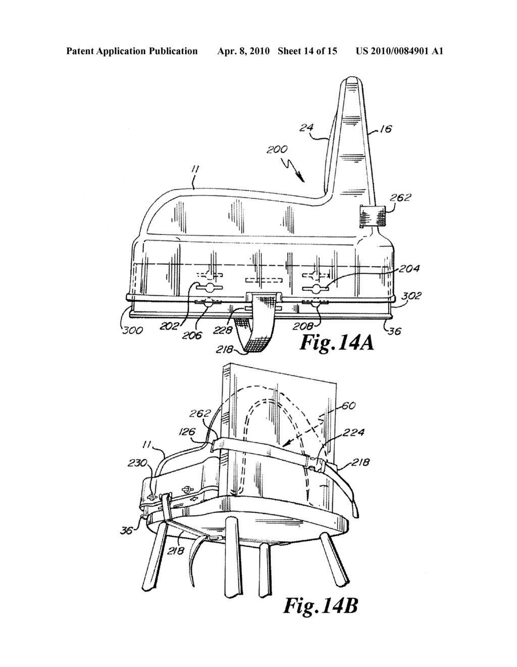 Plastic booster seat apparatus - diagram, schematic, and image 15