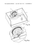 PIECE OF FURNITURE AND DEVICE FOR PUSHING OUT A FURNITURE PART diagram and image