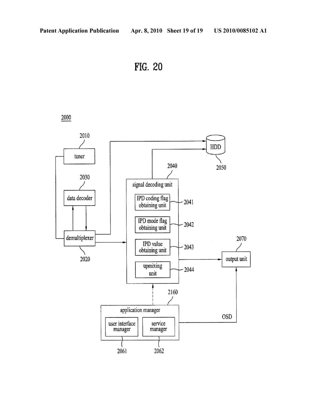 METHOD AND AN APPARATUS FOR PROCESSING A SIGNAL - diagram, schematic, and image 20