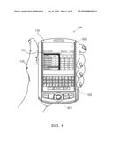 MODIFYING THE APPEARANCE OF A MOVABLE POSITION-MARKER ON A DISPLAY SCREEN OF A HANDHELD ELECTRONIC COMMUNICATION DEVICE diagram and image