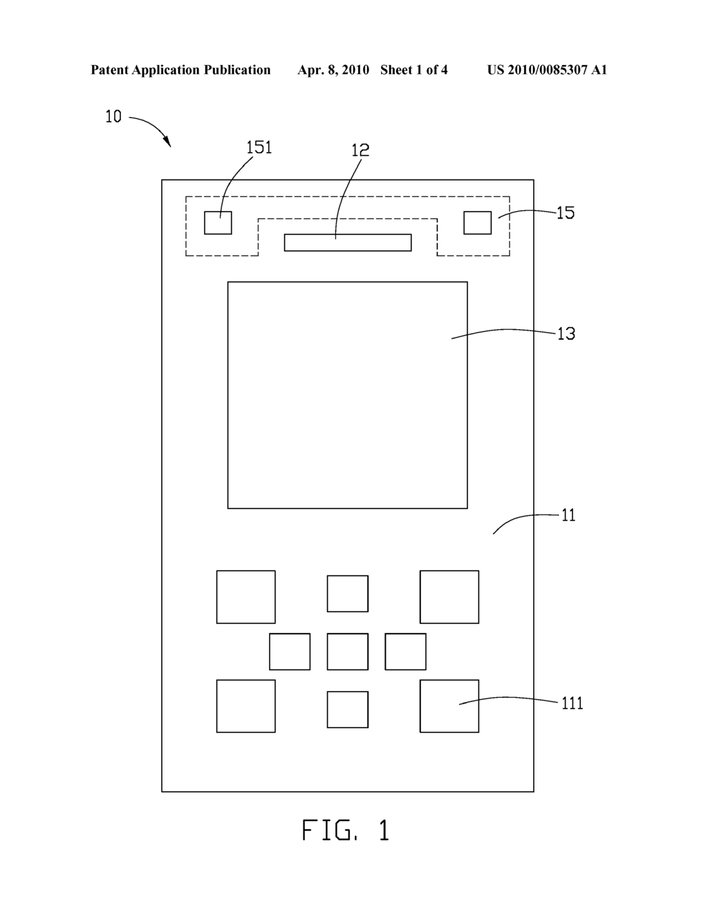 TOUCH CONTROL MOBILE PHONE AND ANTI-MISOPERATION METHOD FOR COMMUNICATION - diagram, schematic, and image 02