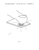 SMALL TOUCH SENSITIVE INTERFACE ALLOWING SELECTION OF MULTIPLE FUNCTIONS diagram and image