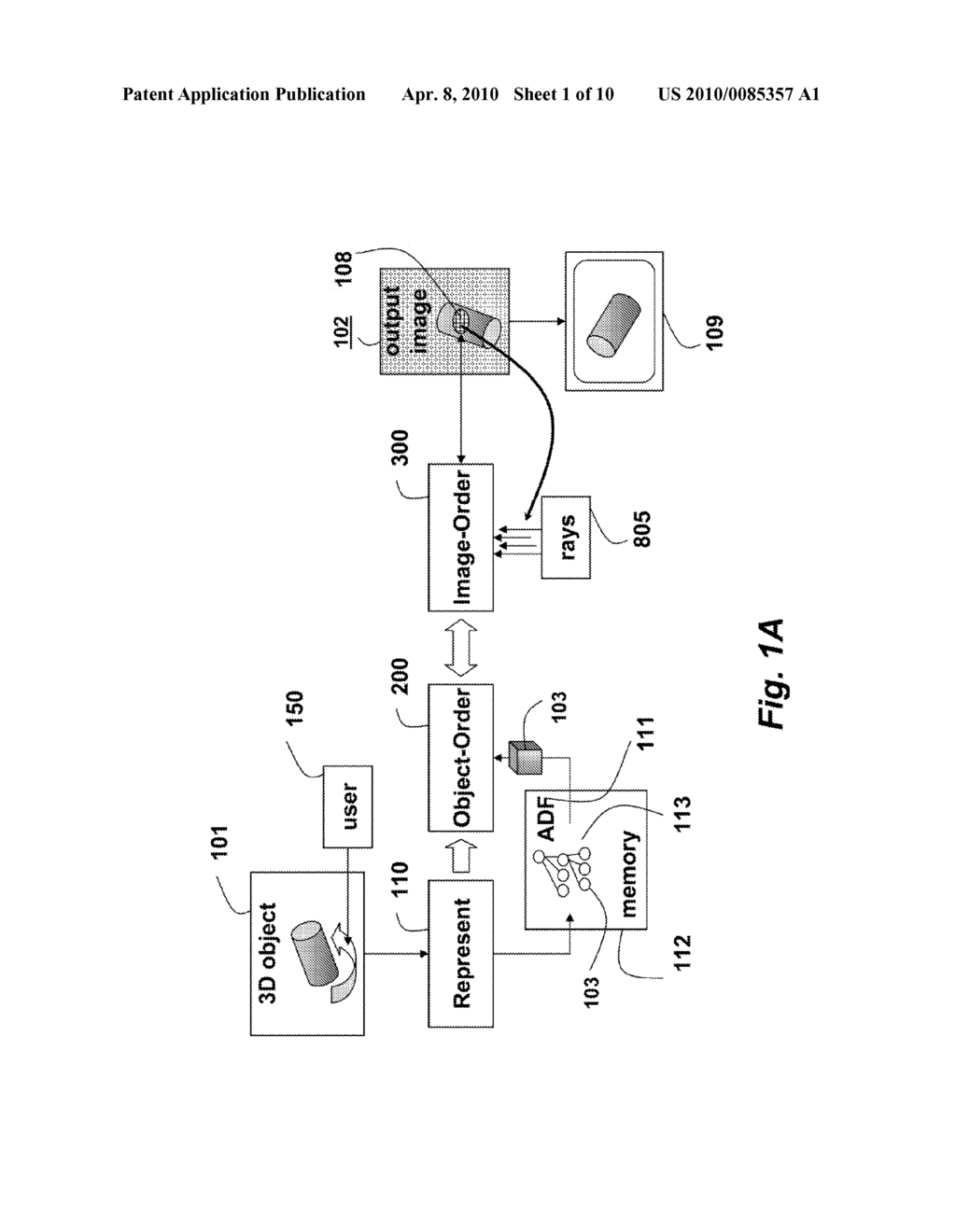 Method and System for Rendering 3D Distance Fields - diagram, schematic, and image 02