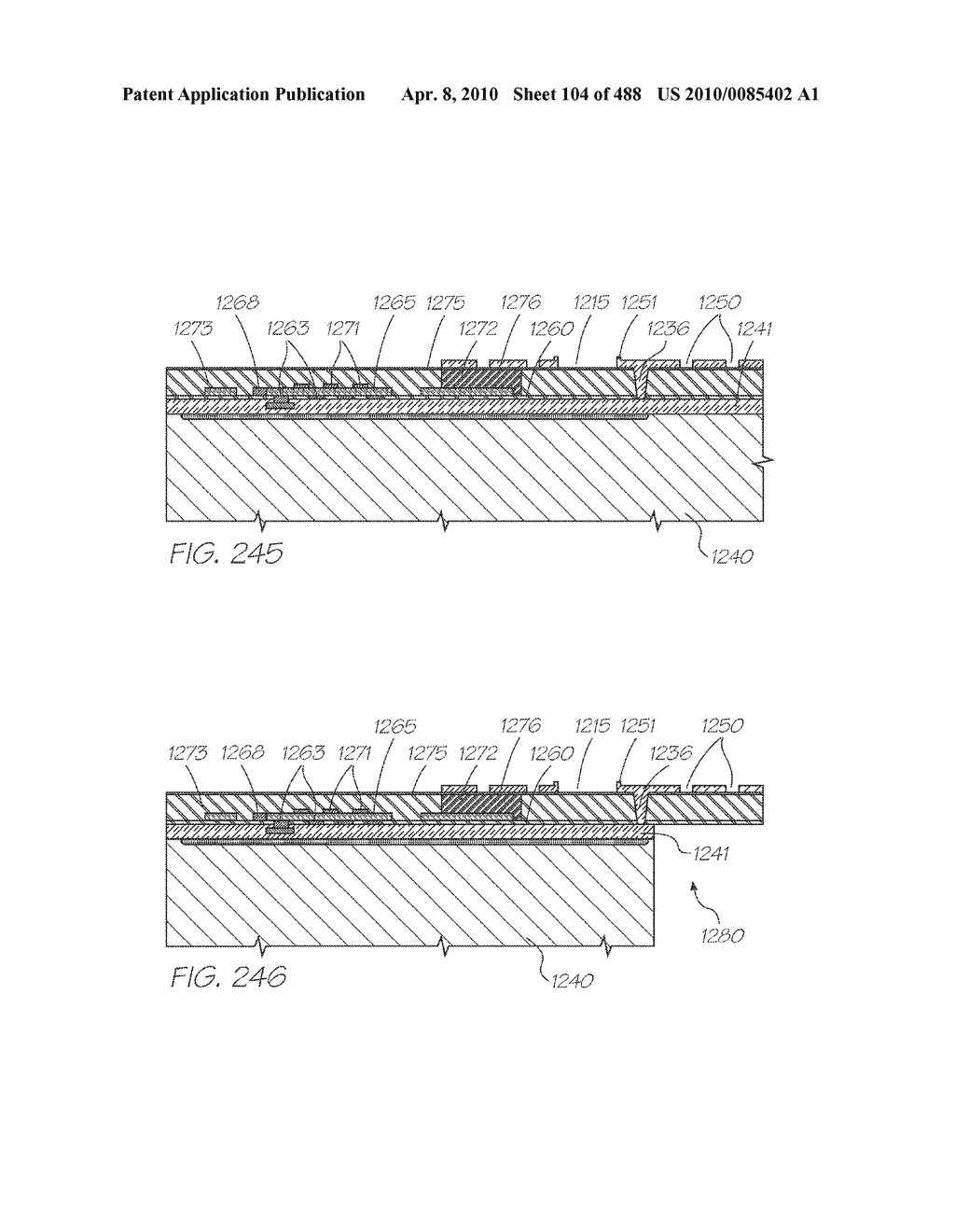 Printhead Integrated Circuit With A Solenoid Piston - diagram, schematic, and image 105