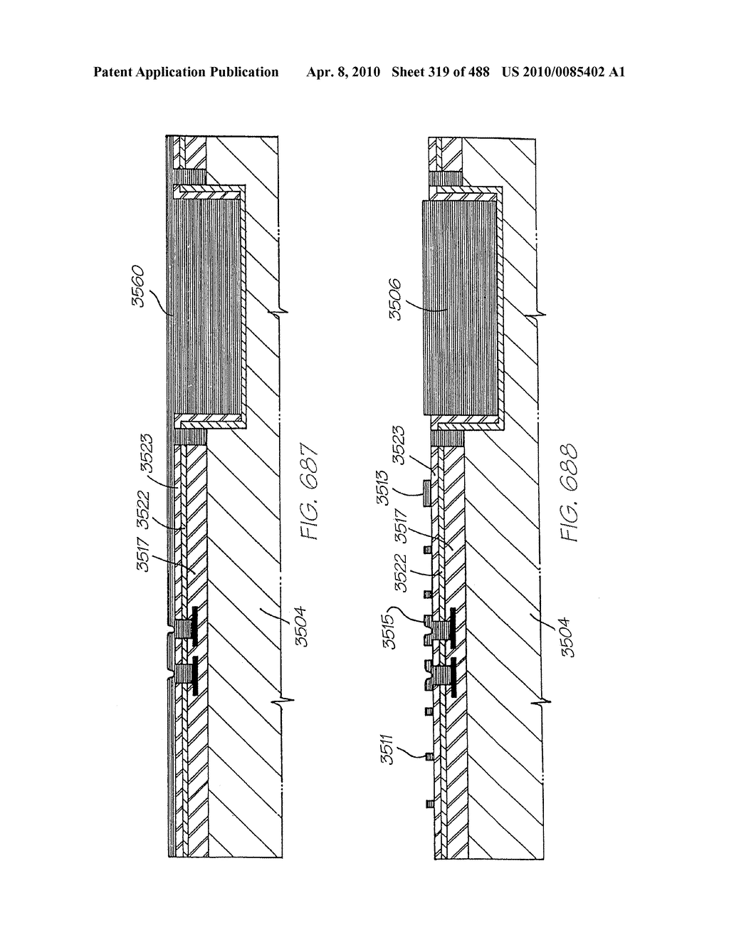 Printhead Integrated Circuit With A Solenoid Piston - diagram, schematic, and image 320