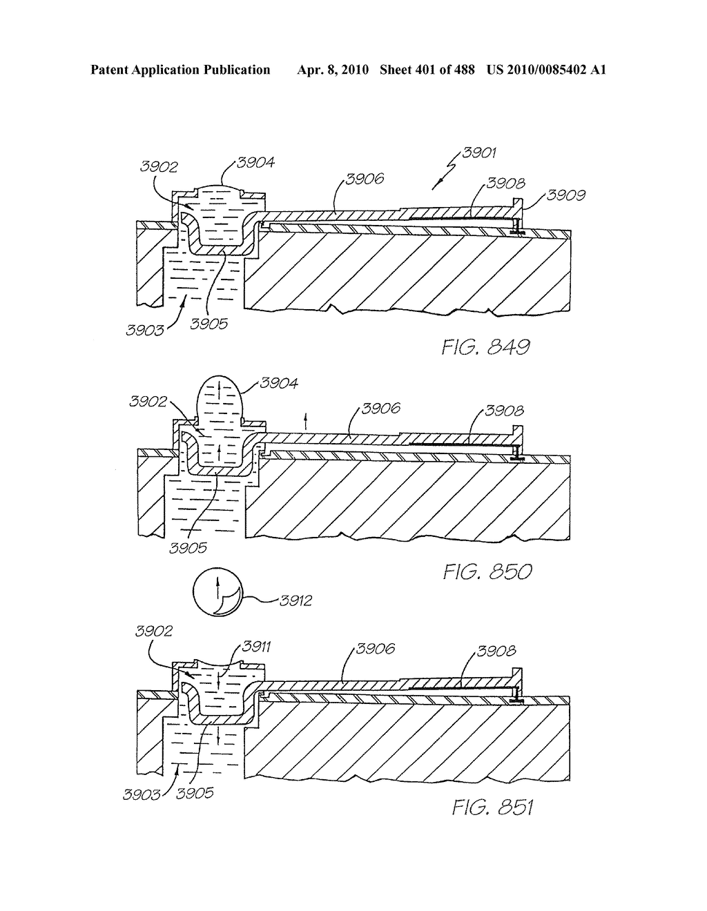 Printhead Integrated Circuit With A Solenoid Piston - diagram, schematic, and image 402