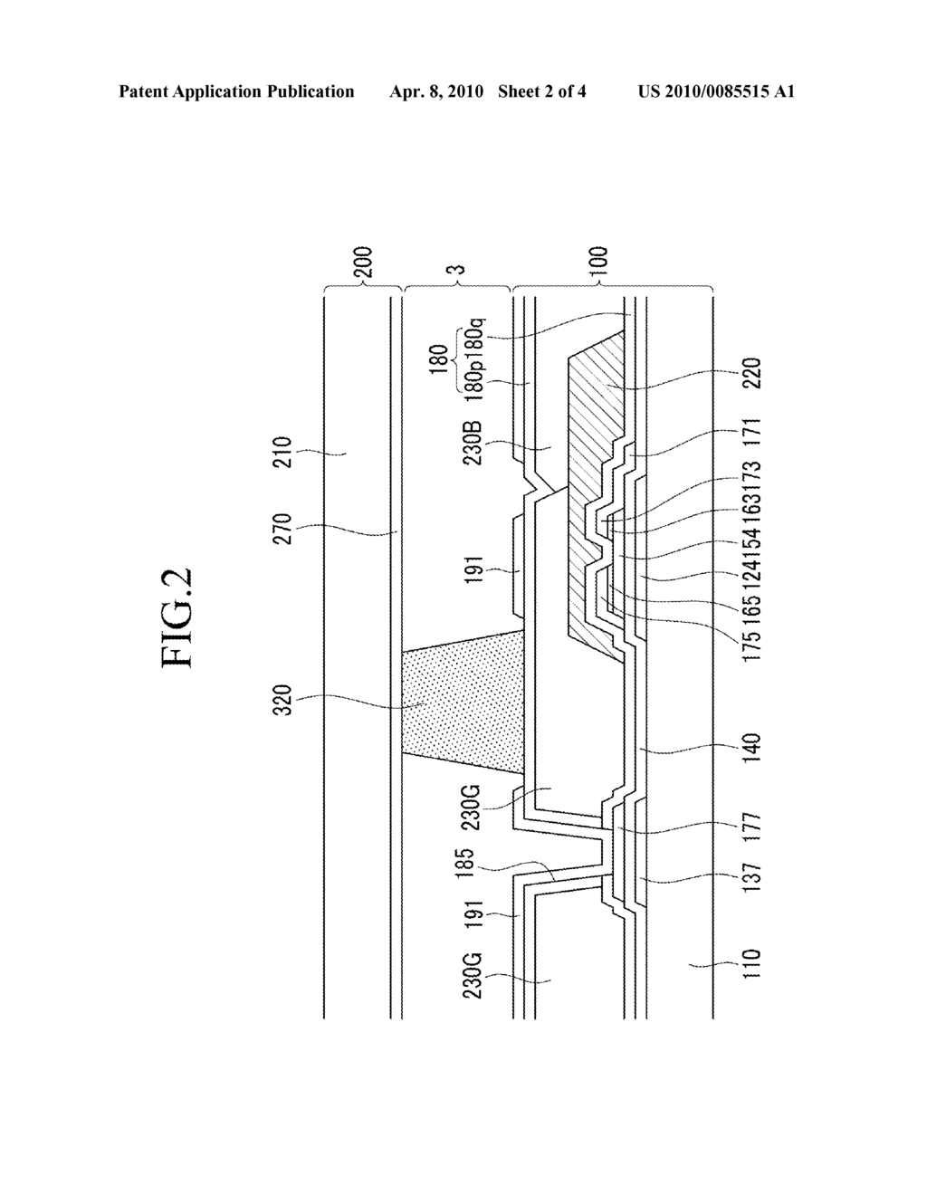 LIQUID CRYSTAL DISPLAY AND MANUFACTURING METHOD THEREOF - diagram, schematic, and image 03