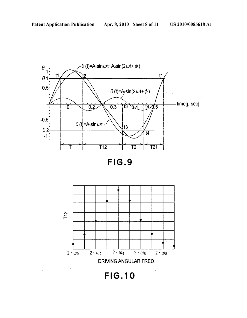 OSCILLATOR DEVICE, OPTICAL DEFLECTING DEVICE AND METHOD OF CONTROLLING THE SAME - diagram, schematic, and image 09