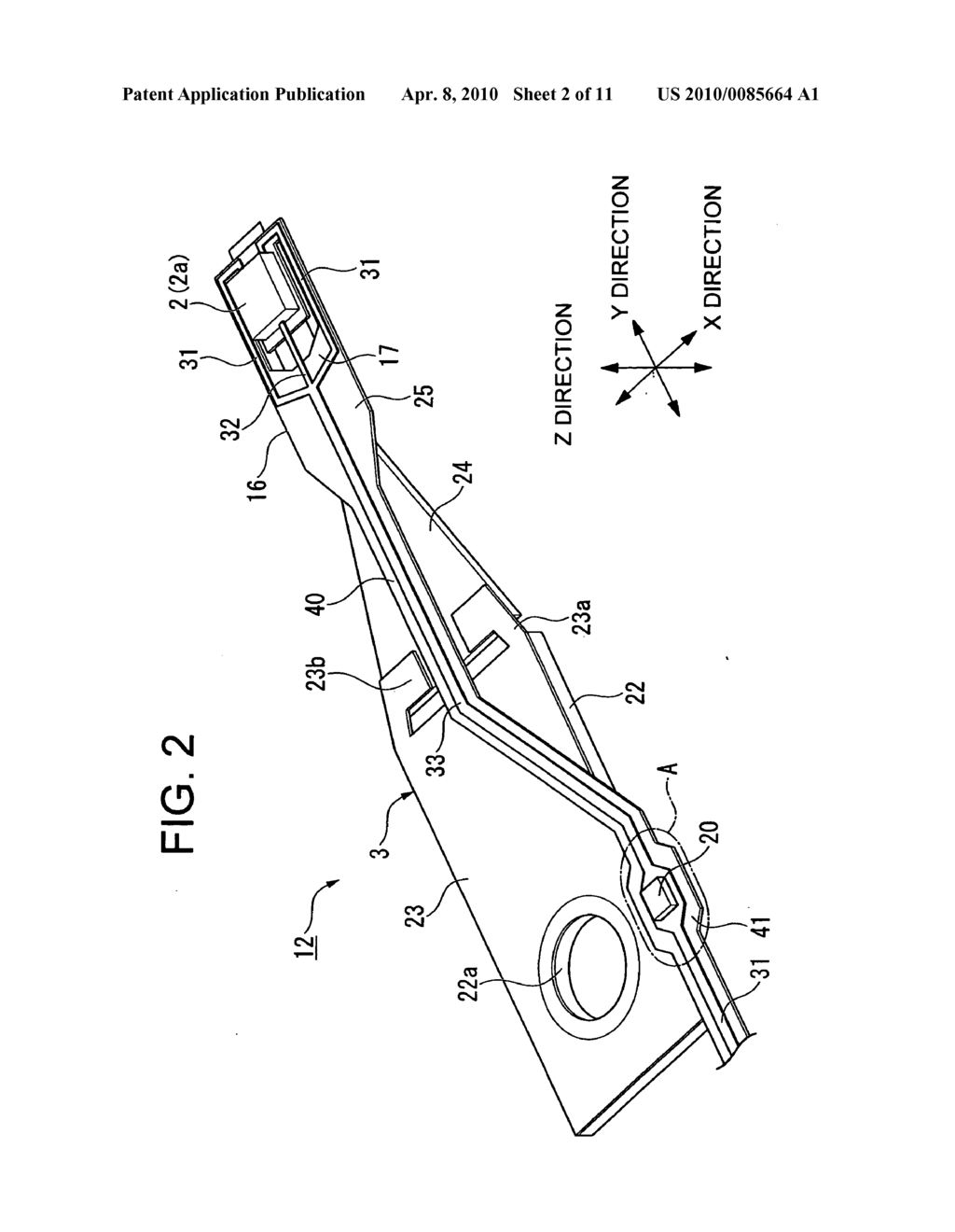 Head gimbal assembly - diagram, schematic, and image 03