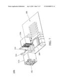 HEAT DISSIPATION MODULE AND FAN THEREOF diagram and image