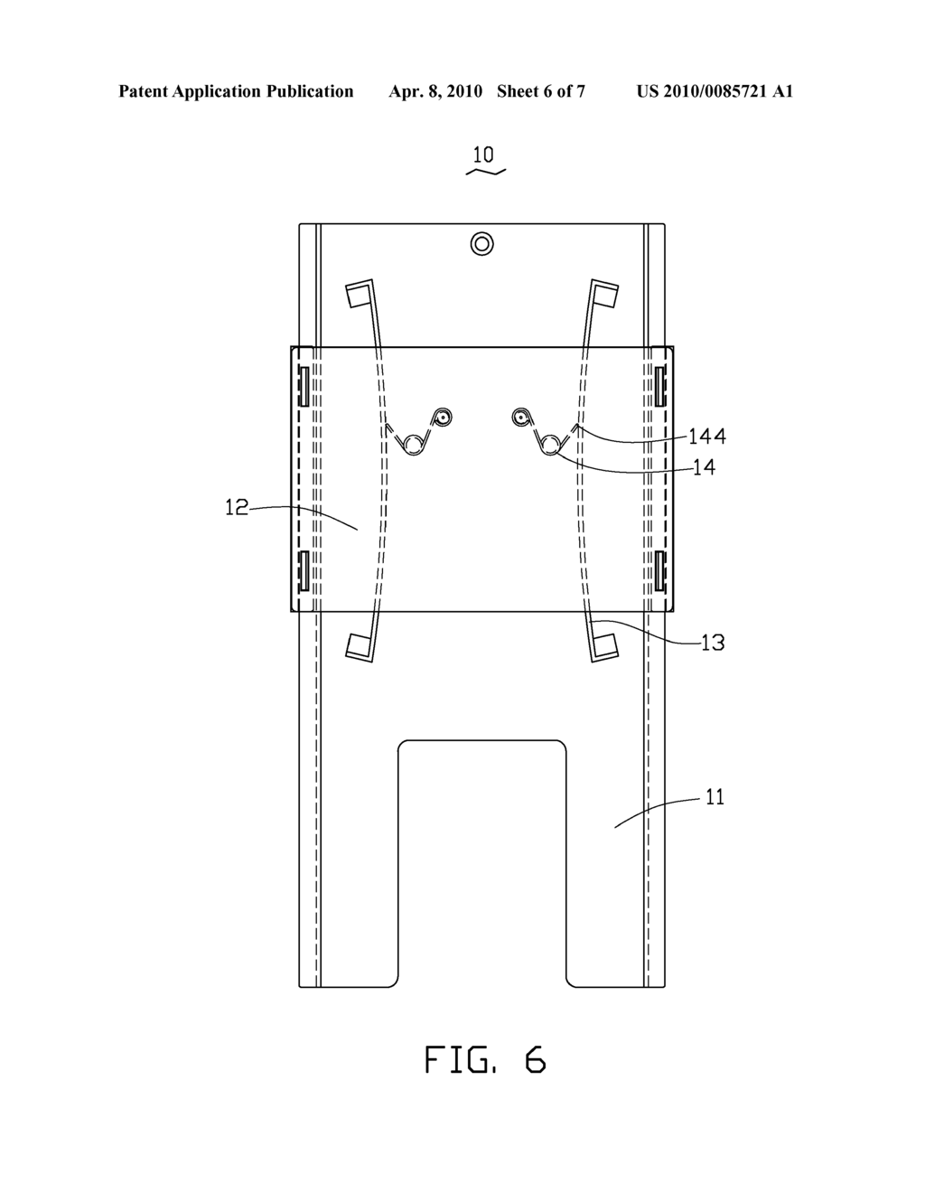 SLIDE MECHANISM FOR SLIDE-TYPE PORTABLE ELECTRONIC DEVICE - diagram, schematic, and image 07