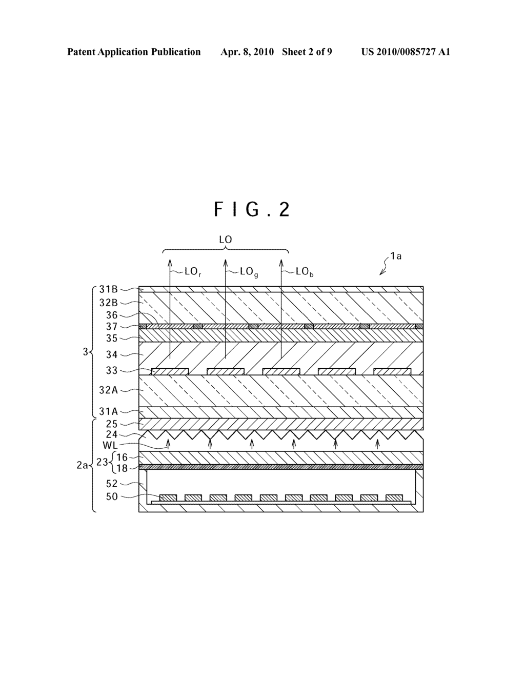 LIGHTING DEVICE AND DISPLAY DEVICE HAVING THE SAME - diagram, schematic, and image 03