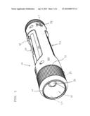 FLASHLIGHT WITH FOLDING KNIFE diagram and image