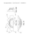 Light distribution panel having light distribution curves formed of multiple faces diagram and image