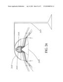 Light distribution panel having light distribution curves formed of multiple faces diagram and image