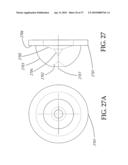 Light distribution panel having light distribution curves formed of multiple faces diagram and image