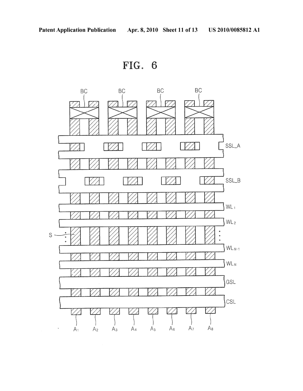 Nonvolatile Memory Devices Having Common Bit Line Structure - diagram, schematic, and image 12